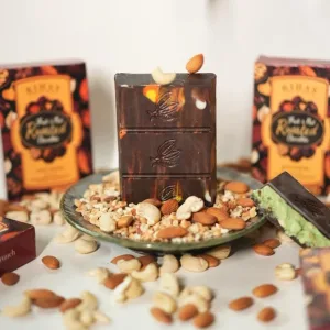 Dubai's Viral Fruit & Nut Roasted Kunafa Chocolate Bar
