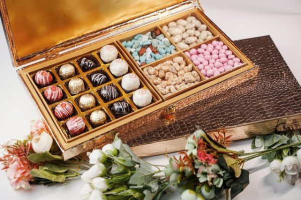 Rihas Luxe Leatherette Dry Fruit Box - Image 2