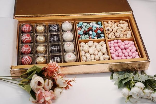 Rihas Luxe Leatherette Dry Fruit Box - Image 3