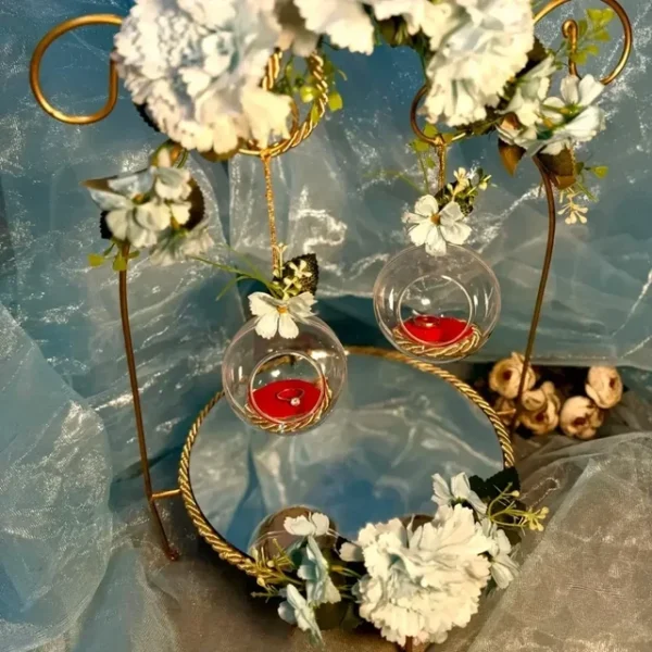 Mirror Metal Ring Platter - Image 3